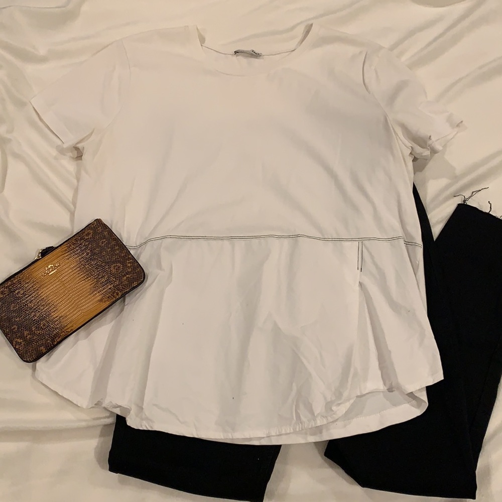 Zara White Top
